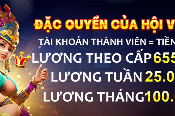 Thưởng nạp lại hàng tuần/tháng cho thành viên 33win1